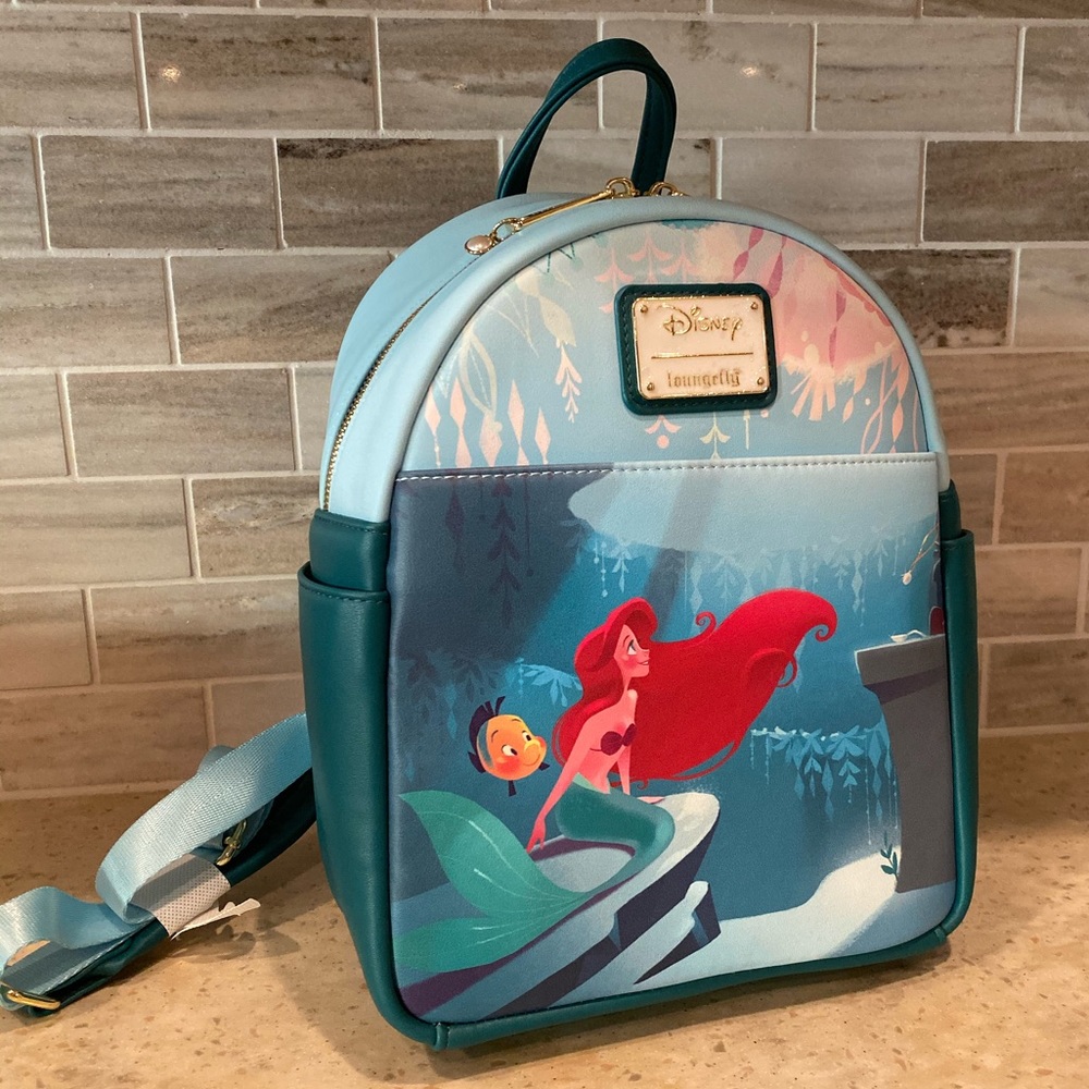 Disney Loungefly Little Mermaid Grotto Backpack